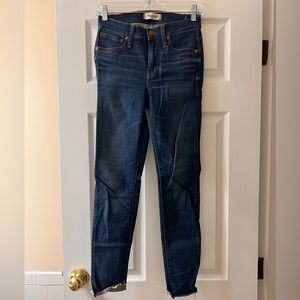 Madewell 9” High Rise Skinny Jeans